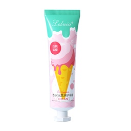 Crema de manos con aroma a helado.