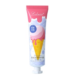 Crema de manos con aroma a helado.