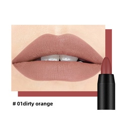 Lápiz labial mate. (#01 DIRTY ORANGE)