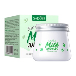 crema hidratante de aguacate