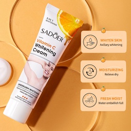 Crema aclarante para axilas