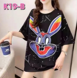 Camison Oversided de dibujos animados