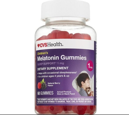 Cvs Children Melatonine 1mg 60ct