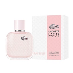 LACOSTE L.12.12 ROSE EAU FRAICHE WOMEN  3.4 OZ EDT SP
