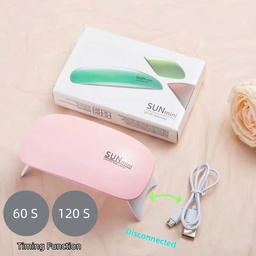 Lámpara secadora de uñas UV SUN Mini de 6 W Desconectada