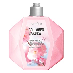 Loción Corporal Suave e Hidratante Sadoer Collagen Sakura