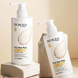 Loción Corporal de Pulpa Cruda de Arroz de BIOAQUA