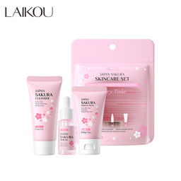 Set de cuidado facial Japan Sakura LAIKOU.