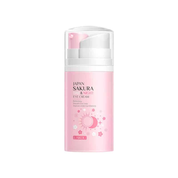 LAIKOU Japan Sakura Crema para ojos de día y noche.