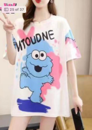 Camison oversized unitalla