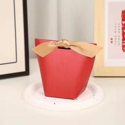 Bolsa de regalo color rojo 5.7X6X10