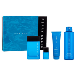 PERRY PURE BLUE SET 4p 3.4oz M E
