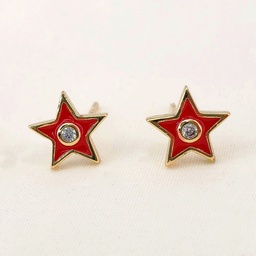 [3346150145] Arito de Brass mini dot star red