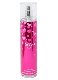 BODY MIST WOMEN XOXO LUV 8.0 OZ. SP