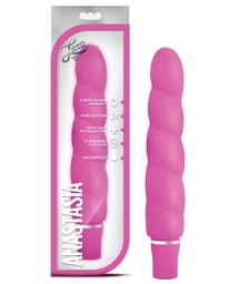 [735380419004] Blush Luxe Anastasia Silicone Vibrator - Pink