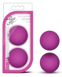 [855215007166] Blush Luxe Double O Advanced Kegel Balls - Pink