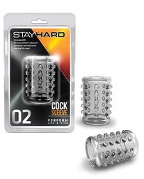 [853858007079] Blush Stay Hard Cock Sleeve 02 - Clear