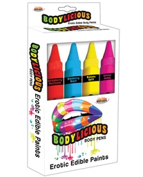[818631030439] Bodylicious Edible Pens - Pack of 4