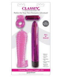 [603912758993] Classix Ultimate Pleasure Couples Kit - Pink
