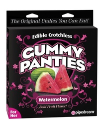 [603912144246] Edible Crotchless Gummy Panty - Watermelon