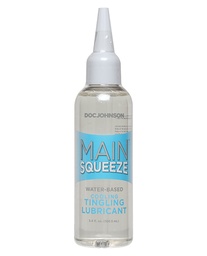 [782421065959] Main Squeeze Cooling/Tingling Water-Based Lubricant - 3.4 oz