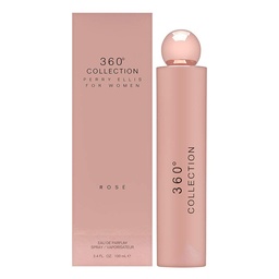 [844061009462] 360 COLLECTION ROSE 3.4oz W EDP