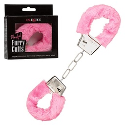 [716770099259] Playful Furry Cuffs - Pink