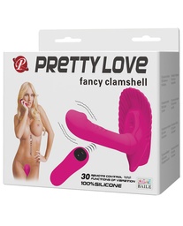 [6959532316230] Pretty Love Fancy Remote Control Clamshell 30 Function - Fuchsia